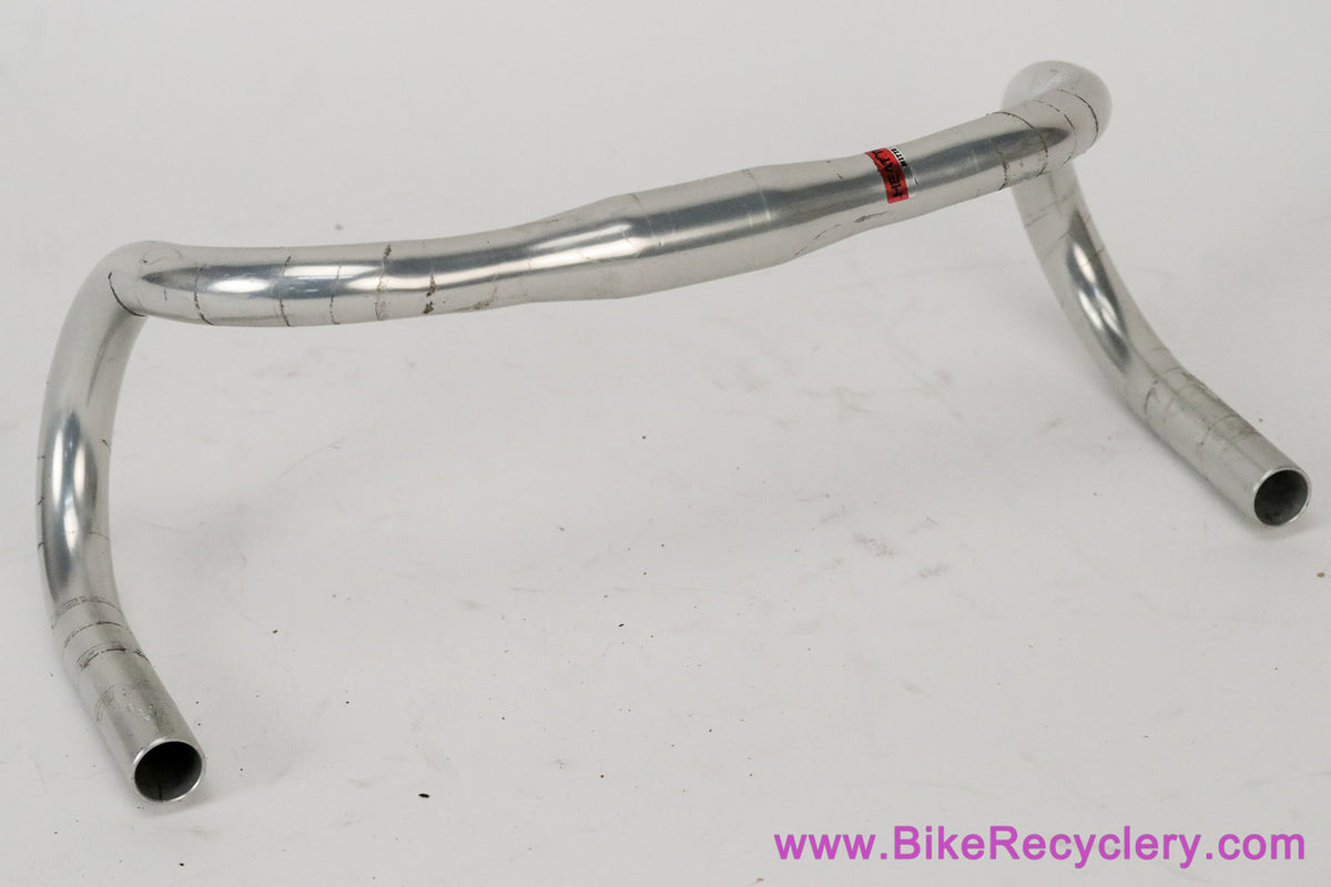 Nitto Randonneur B135AA-SSB Heat Treated Drop Handlebars: 39cm x 31.8mm - Silver (EXC)
