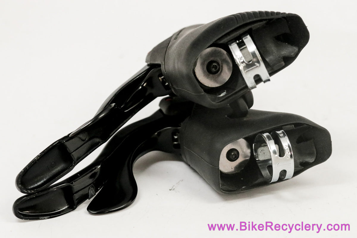 Campagnolo Centaur 10s Ergo PowerShift Shifters: Triple/Double - Black / Red (Barely Used Near Mint+)