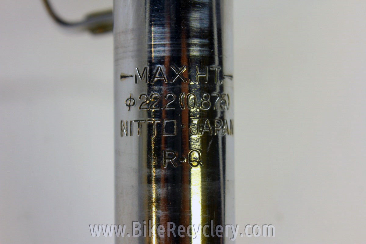 "MountainBikes" Stamped Nitto Bullmoose Handlebars: Early 1980's, Uncut, Ritchey Fisher RARE