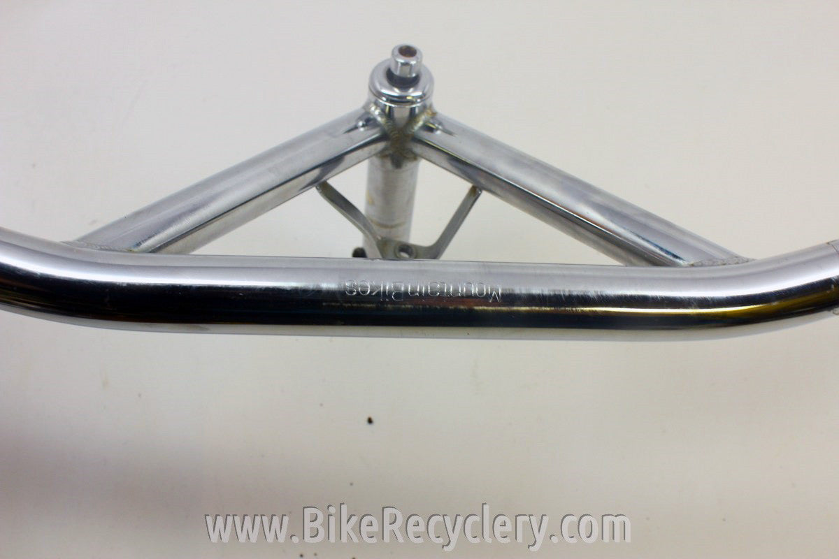 "MountainBikes" Stamped Nitto Bullmoose Handlebars: Early 1980's, Uncut, Ritchey Fisher RARE
