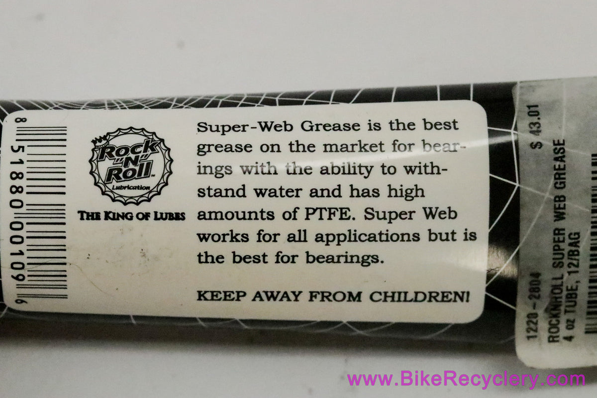 Rock-N-Roll Super-Web Grease Tube: 4oz