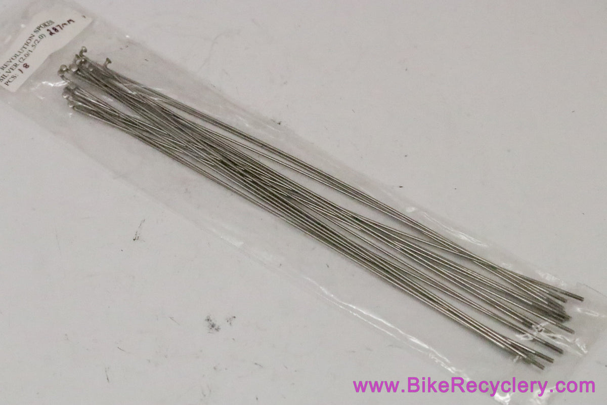 DT Swiss Revolution Spokes: 287mm - Double Butted (18 Count)