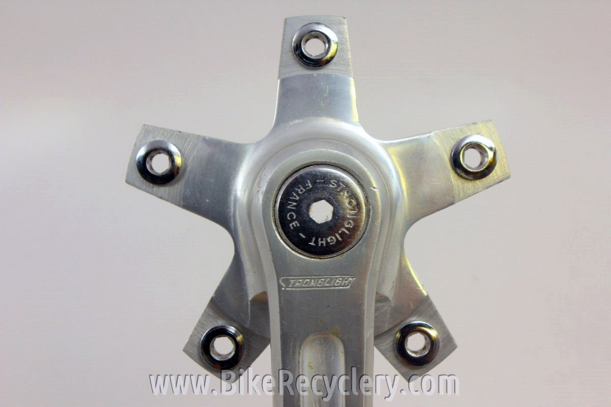 NOS Stronglight 80 Crank Arm & Dust Cap: Drive-Side ONLY, 86mmm, 170mm