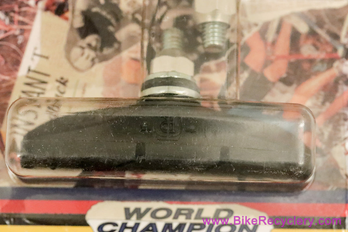 Ritchey Logic Cantilever Brake Pads: Threaded Post - Black All-Weather (Pair, NEW)
