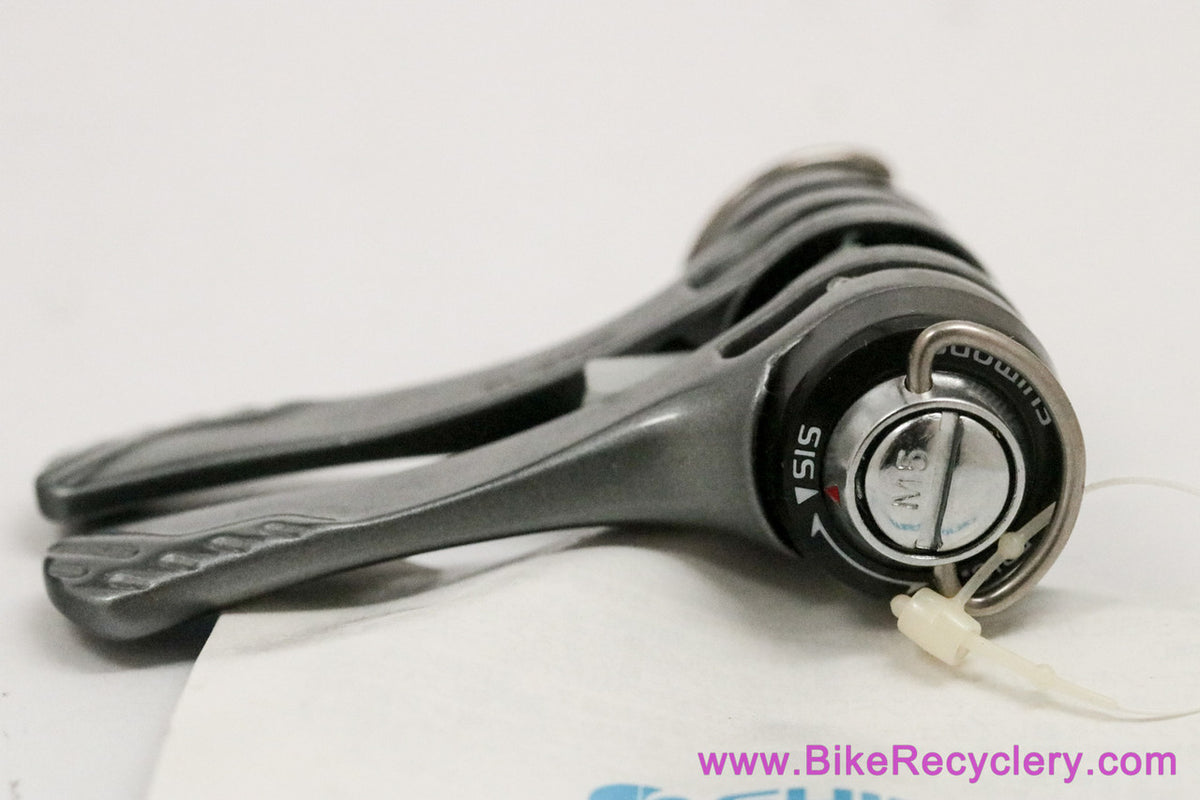 NIB/NOS Shimano 600/Ultegra Tri-Color SL-6400 Downtube Shifters: 6/7 Speed Indexed
