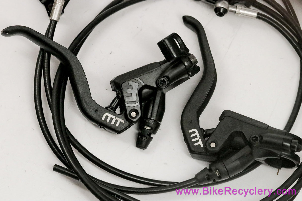 Magura MT5 Next Disc Brakeset: 4-Piston - Black - Front/Rear (Near Mint+ <200mi)