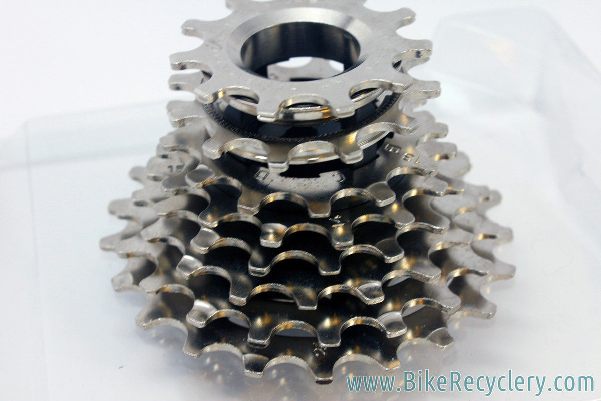 NIB/NOS Campagnolo Record 8 Speed Cassette: CS-8S - w/ KIT-FH011 Adapter - 11-21T