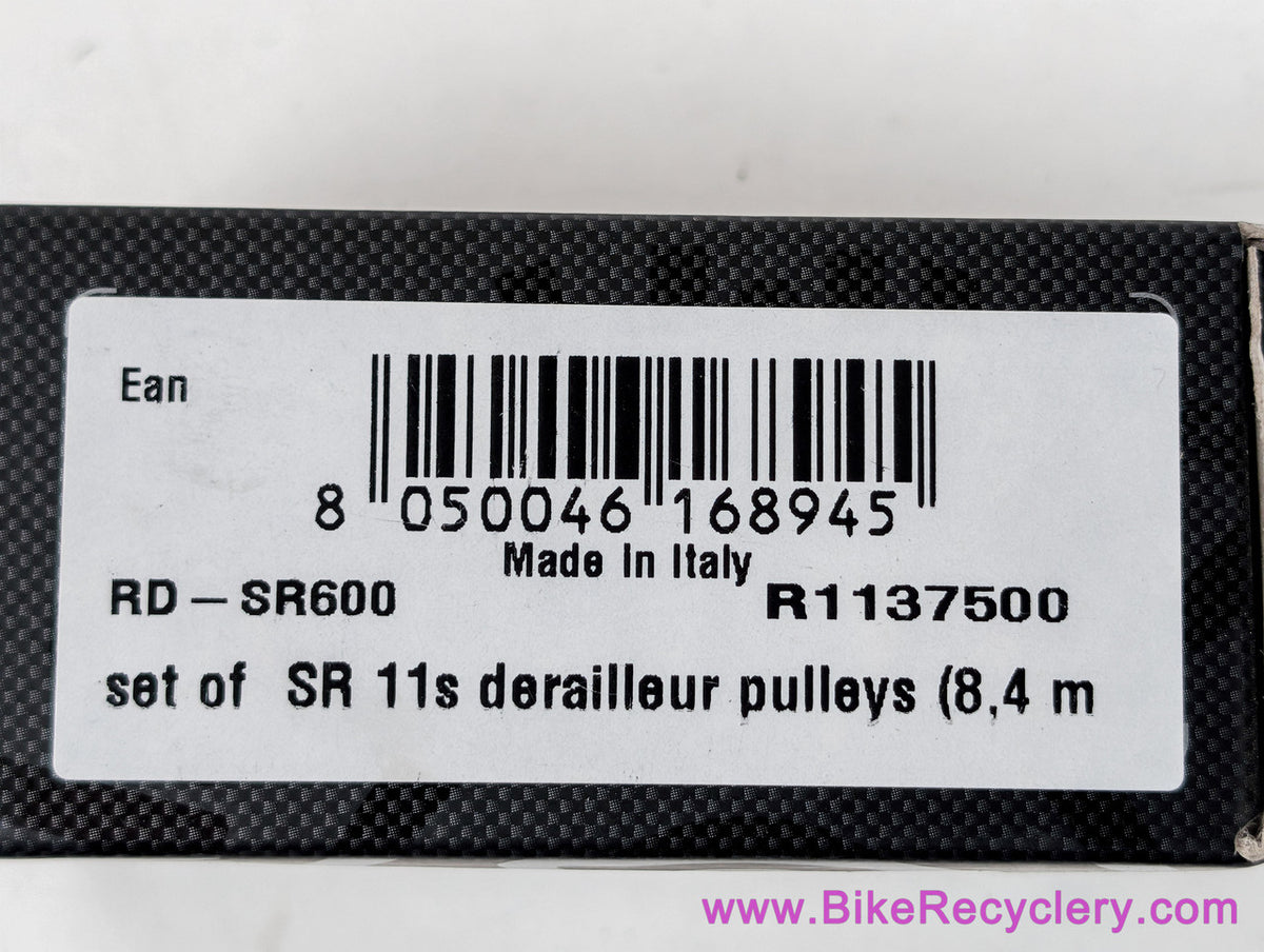Campagnolo Super Record RD-SR600 11-Speed Derailleur Pulley Set: Ceramic (NEW)