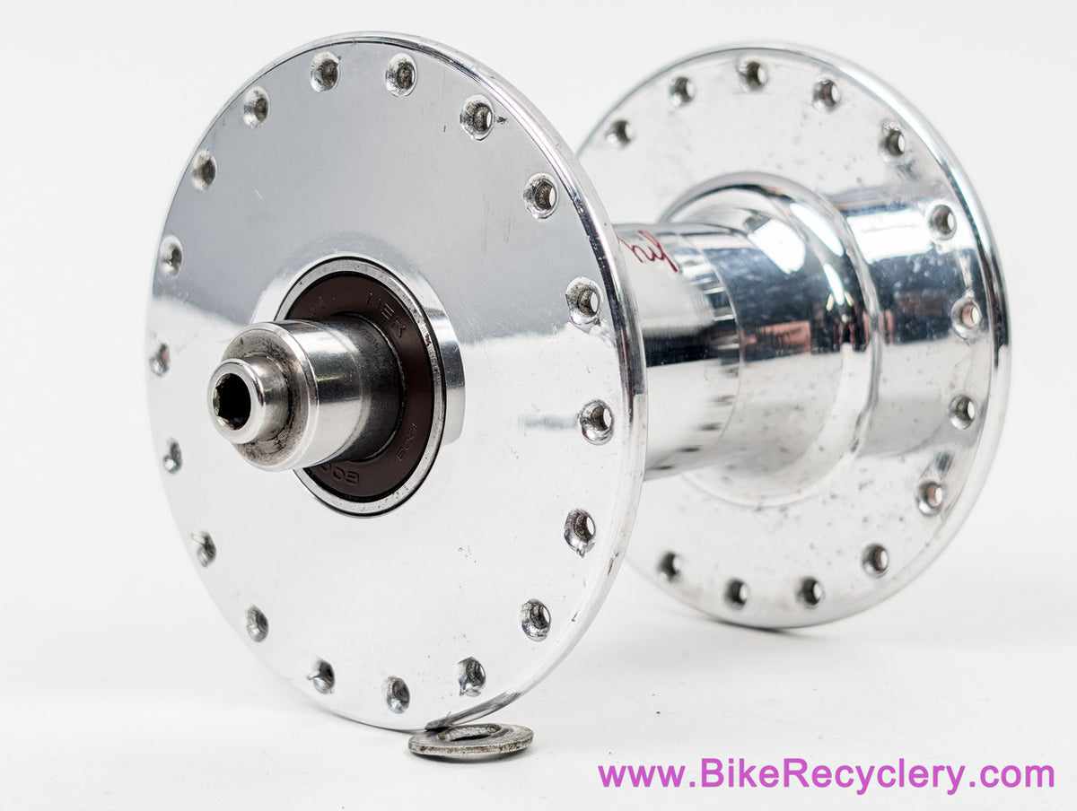Phil Wood Classic High-Low Road Freewheel Hubset: 36H x 130mm - QR - Polished (EXC+)