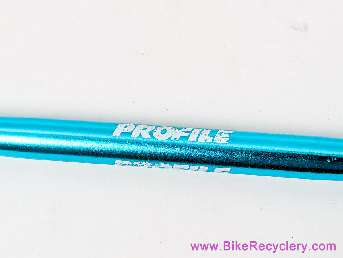 Profile Handlebar Cross Brace: Turquoise Ano - 9" - Vintage 1990s (Near Mint+)