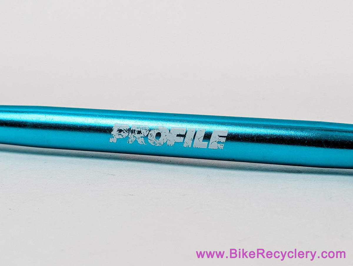 Profile Handlebar Cross Brace: Turquoise Ano - 9" - Vintage 1990s (Near Mint+)