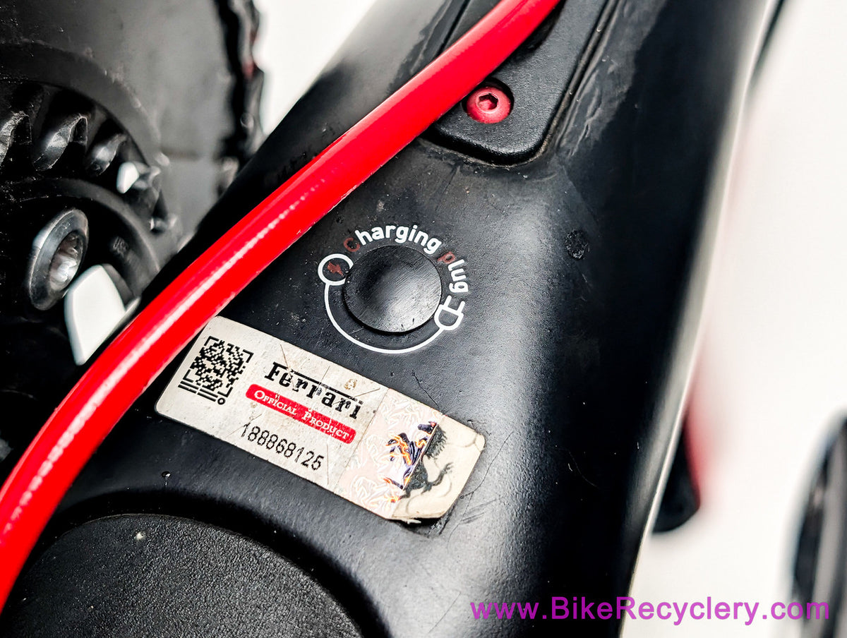 Colnago V1-R Ferrari Superbike Pro Build: RED eTap - EEbrakes - 14.7lbs - Ceramic Speed - HiFi EP30 - Quarq Dzero - 42s / 50cm (MINT, 3500 Miles))