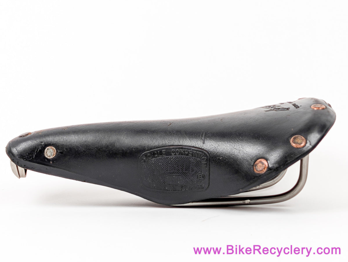 Ideale 90 TITANE Special Competition Saddle: Titanium Rails + Copper Rivets (Near Mint - Not Dry/cracking!)