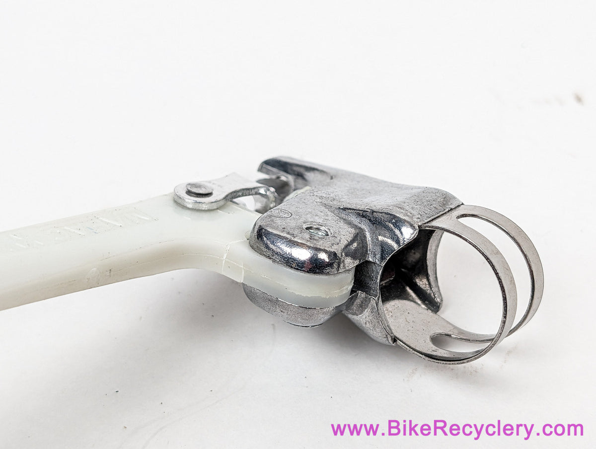 NOS Mafac Guidonnet City/Touring Brake Levers: White Plastic Blades