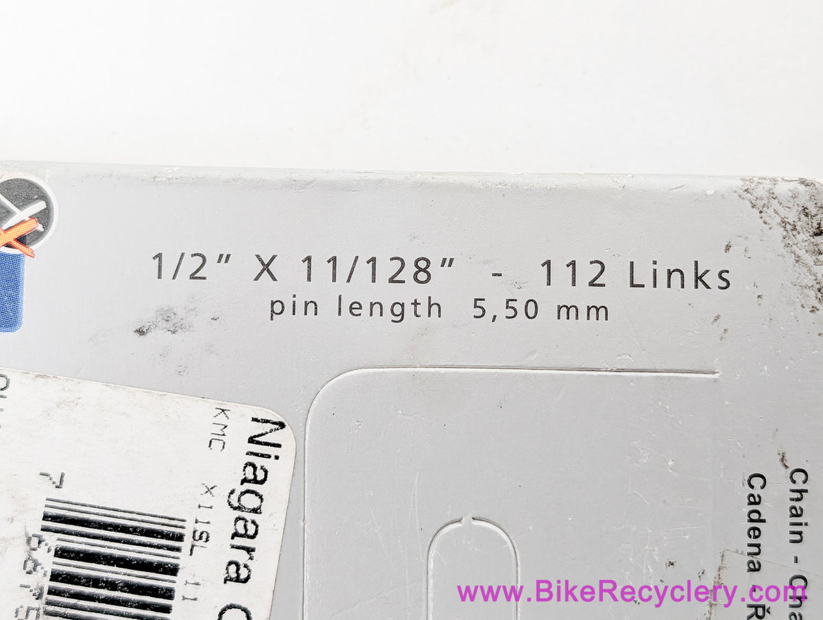 KMC X11SL 11 Speed Chain: SRAM/Shimano/Campagnolo Compatible (New)