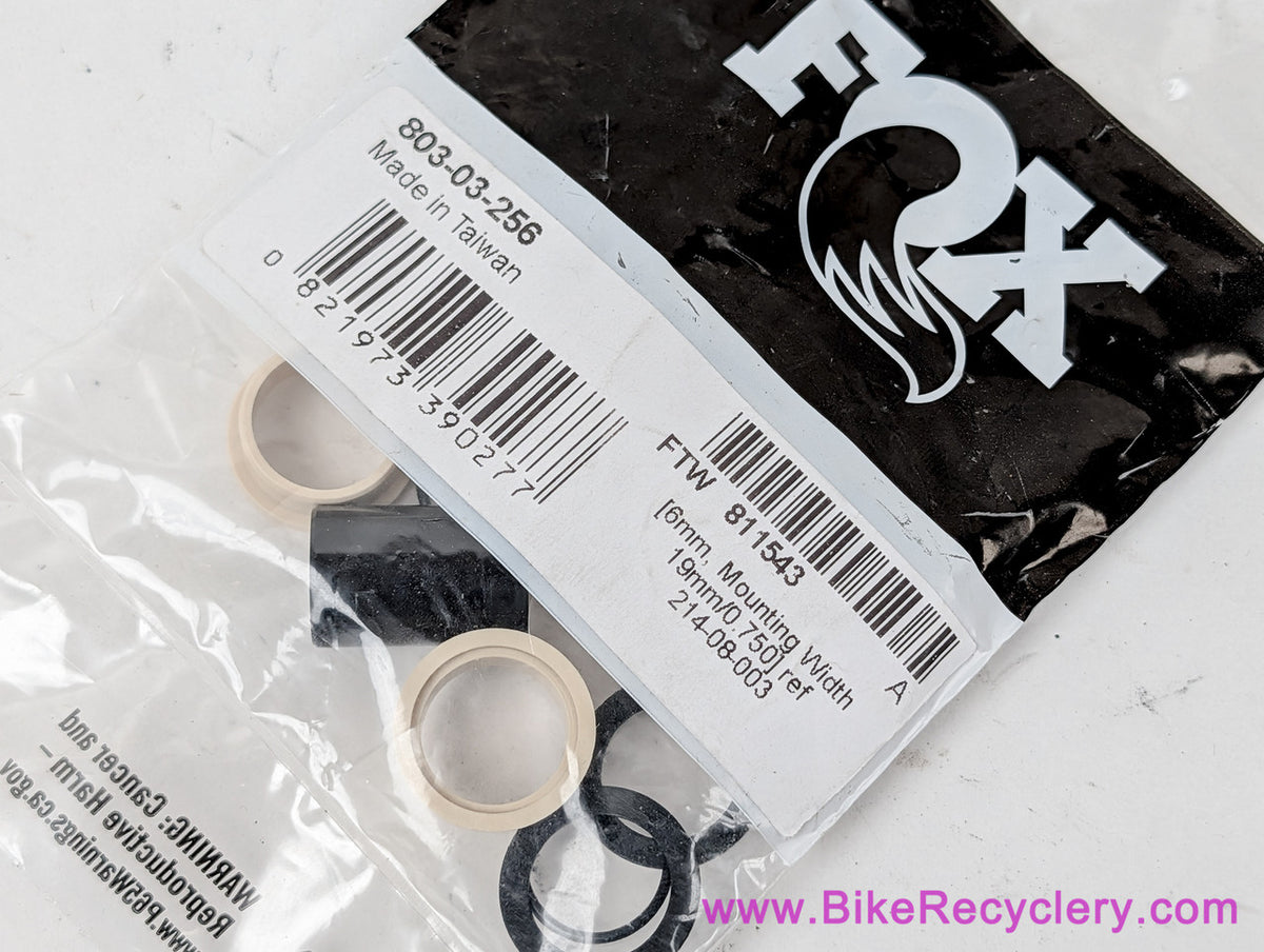 FOX Shock Mounting Hardware #803-03-256: 6mm x 19mm (0.750)