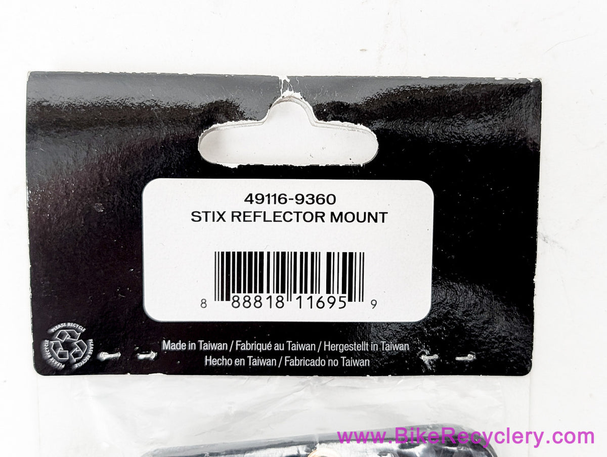 Specialized Stix Light Rack Reflector Mount: #49116-9360 (New)