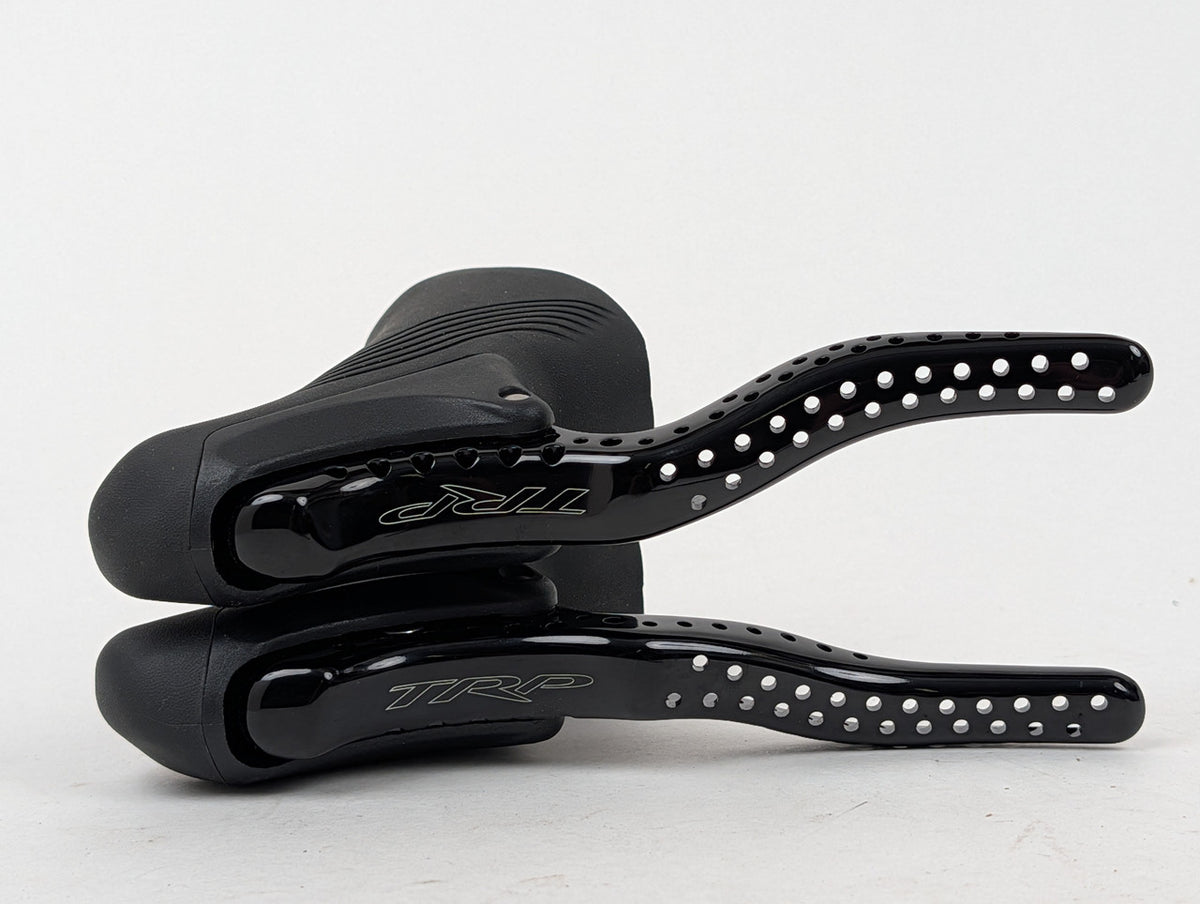 TRP RRL-SR Brake Levers: Black / Black - Drillium (NEW)