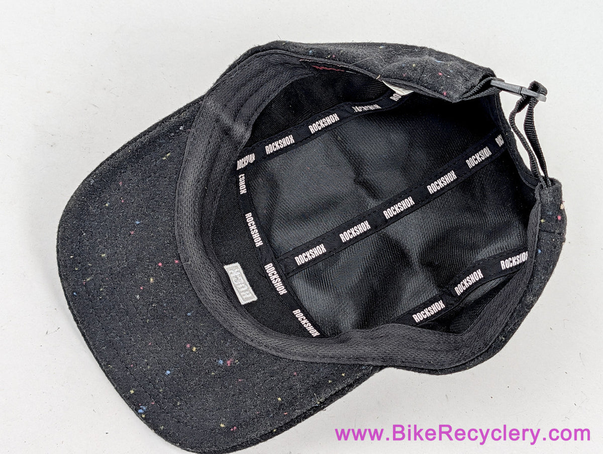 Rockshox 5-Panel Confetti Wool Hat: Black (NEW)