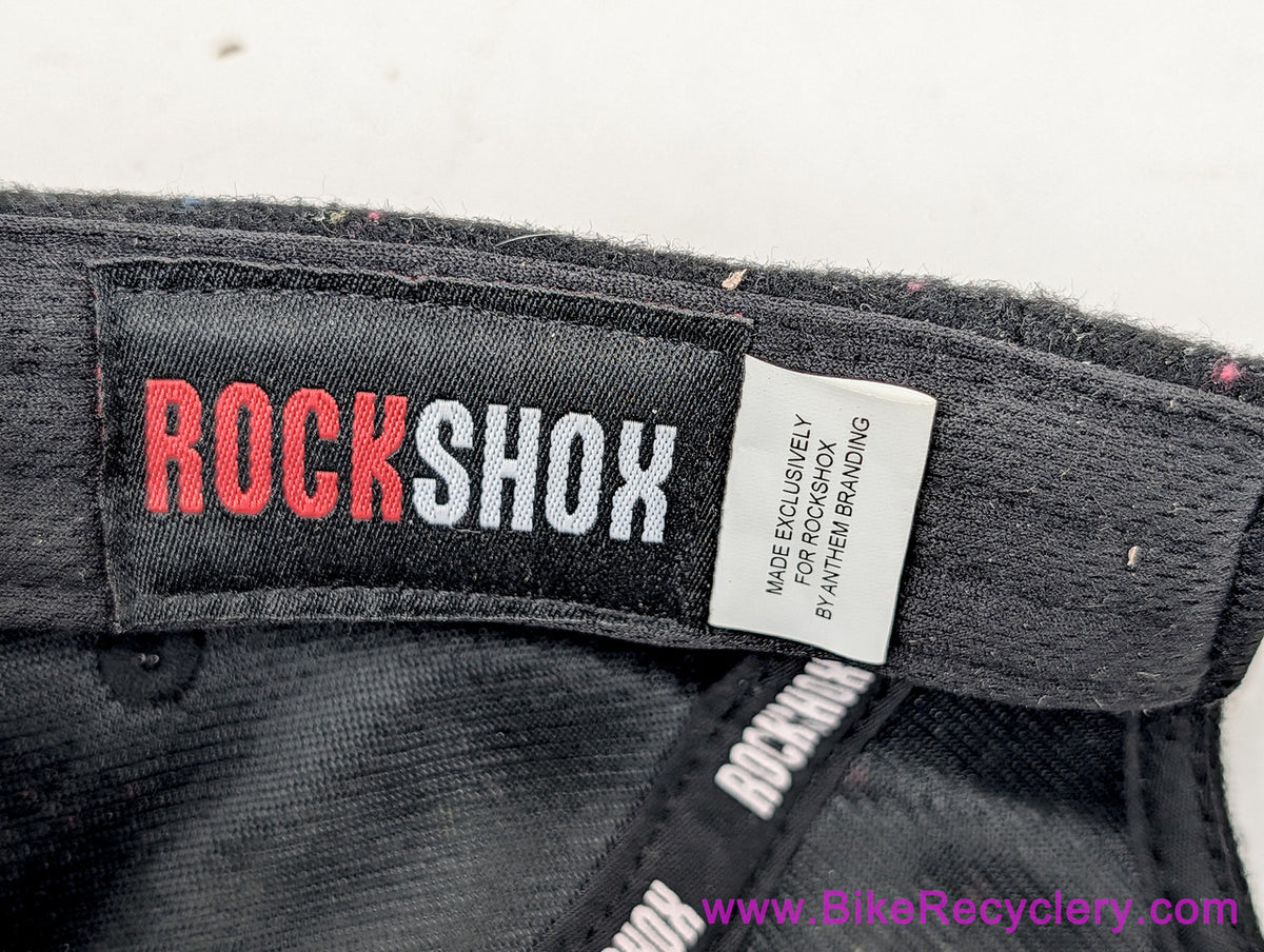 Rockshox 5-Panel Confetti Wool Hat: Black (NEW)