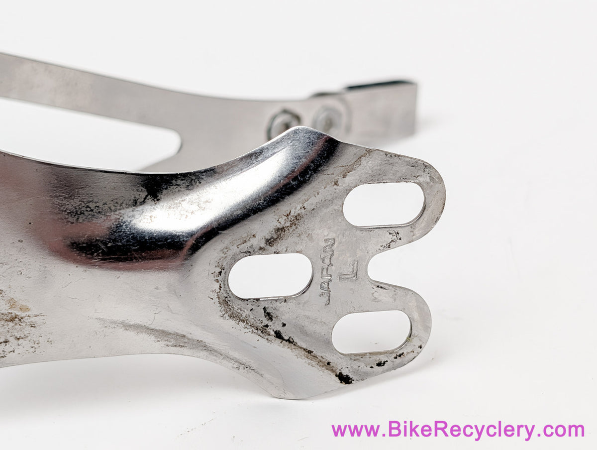 Dura Ace AX PD-7300 Dyna Drive DD Pedals: Large Toe Clips (Smooth)