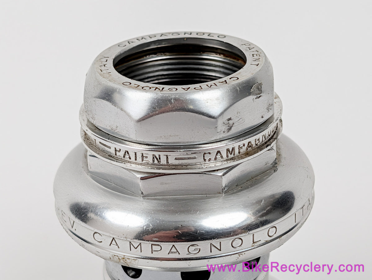 Campagnolo Super Record Headset: #4041 Strada - Alloy - Italian (Near Mint)