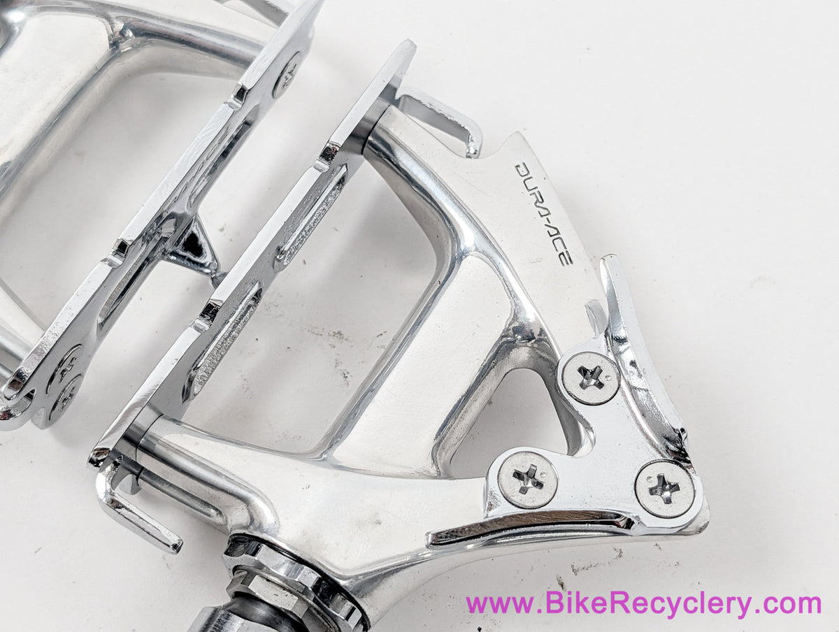 NOS Dura Ace PD-7400 Aero Pedals: Large Toe Clips - Cleats