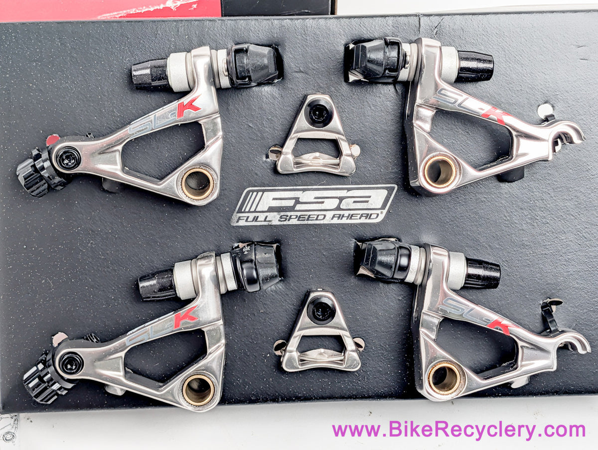 NIB/NOS FSA SL-K Cyclocross Cantilever Brakeset: Silver (New!)