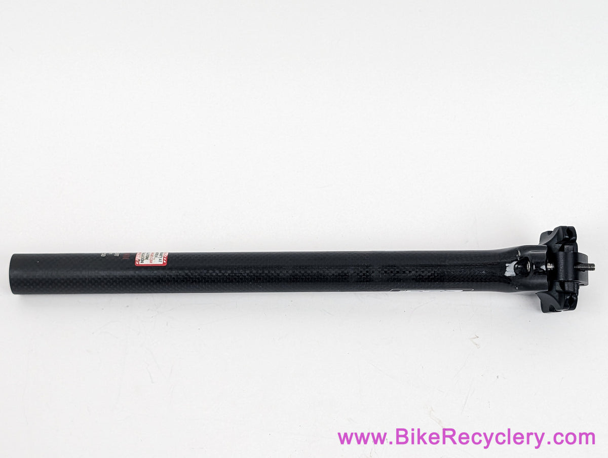 FSA SL-K Carbon Seatpost: 27.2mm x 350mm - Straight - Black (EXC+)