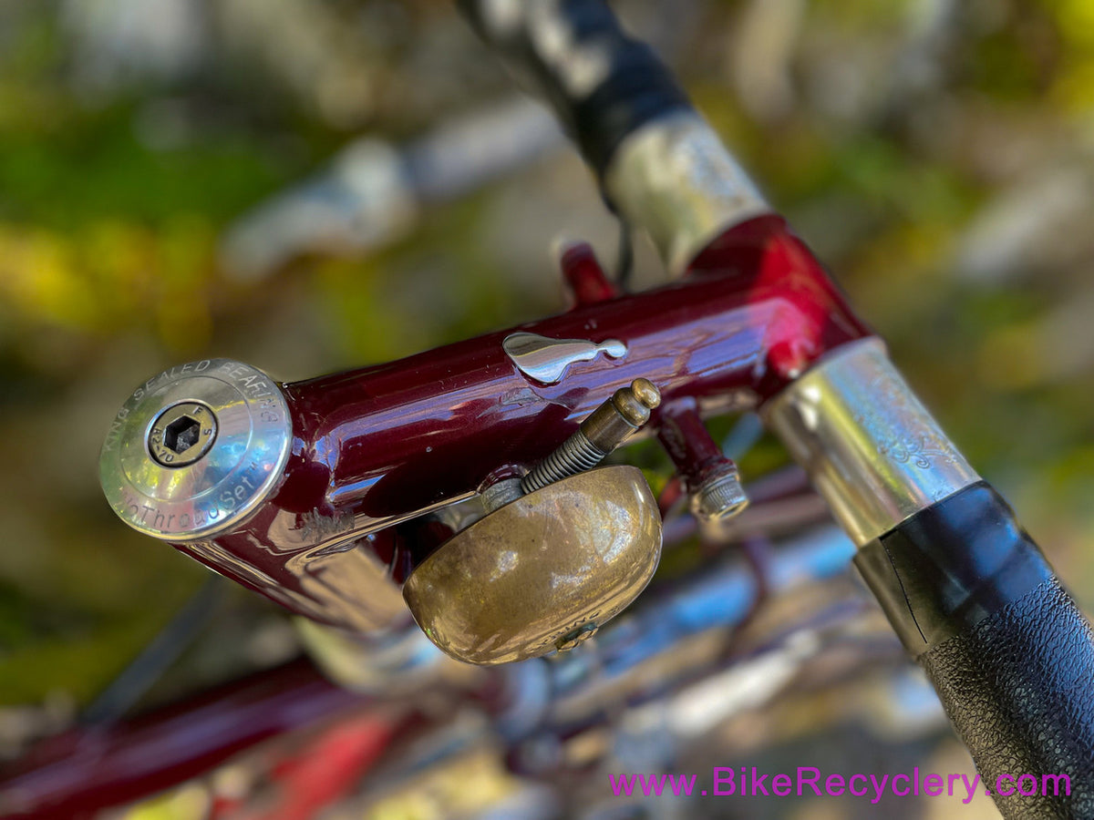 Tony Pereira Randonneur: 55cm x 57cm - Fillet Brazed - Custom Racks/Stem - Chris King HS/HB/BB - Paul - XTR - SON...