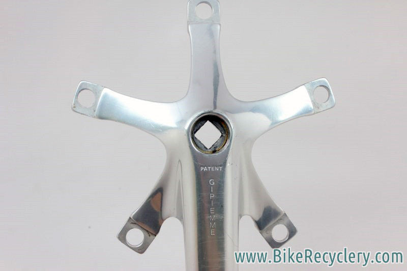 Vintage Gipiemme CronoSprint Aero Crank Arms: 170mm, 144mm BCD