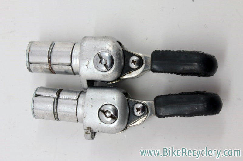 Vintage Suntour Barcon Bar End Shifters: 5/6/7/8 speed Retro Friction