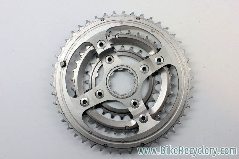 Shimano XTR M952 Crank Spider & Triple Chainrings: 46/34/24t, 112/68mm 4-Bolt