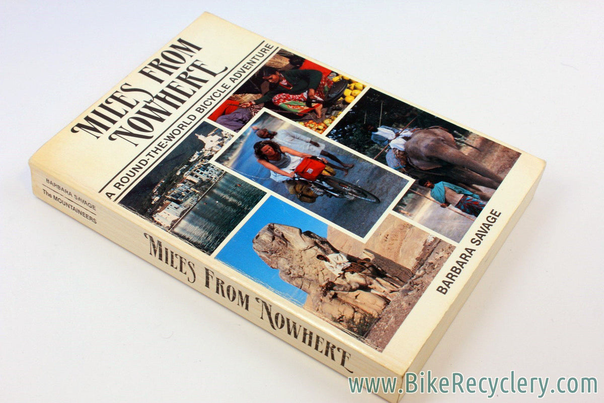 Bicycle Book Lot of 4: The Bicycle Wheel (Jobst Brandt, 2nd ed.), Against the Wind / Above the Circle (Marty Basch), Miles From Nowhere (Barbara Savage)