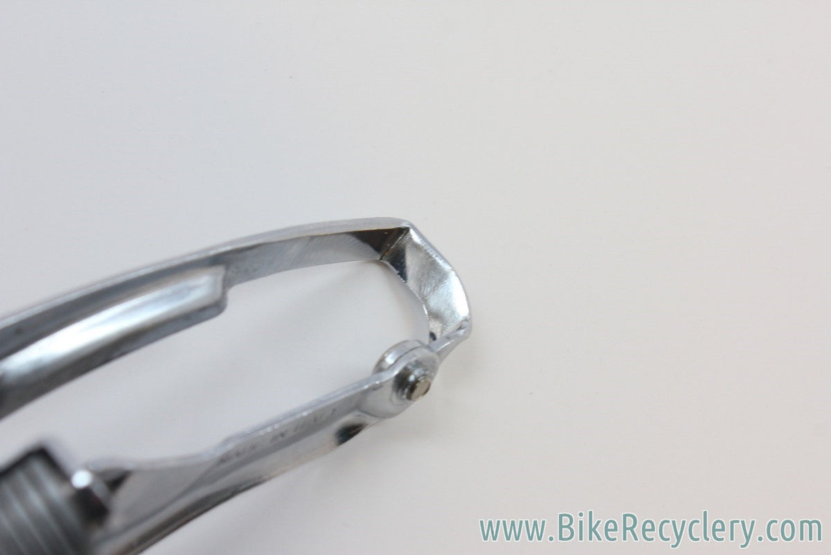 Vintage Campagnolo Racing T Front Derailleur: Braze On, Triple, 1st Gen 8-Speed MINT