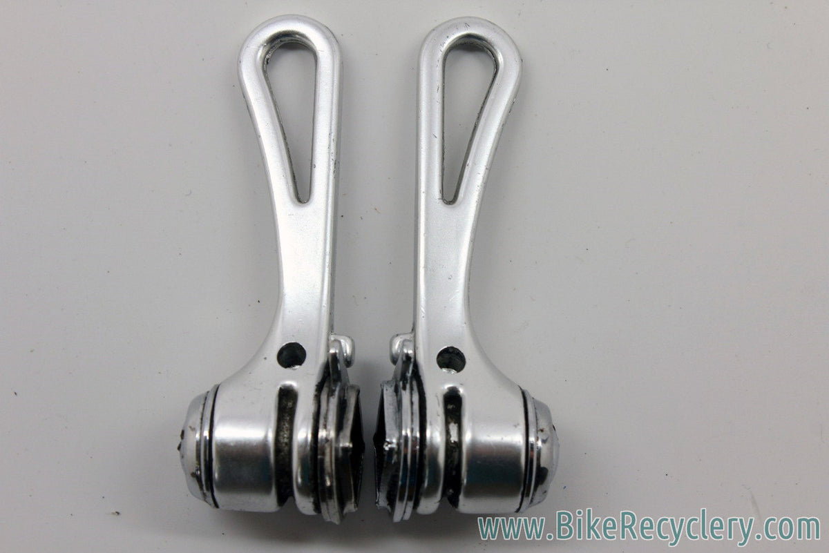 Vintage Mavic (Simplex Super LJ SLJ) Downtube Shifters: Silver, Retro-Friction