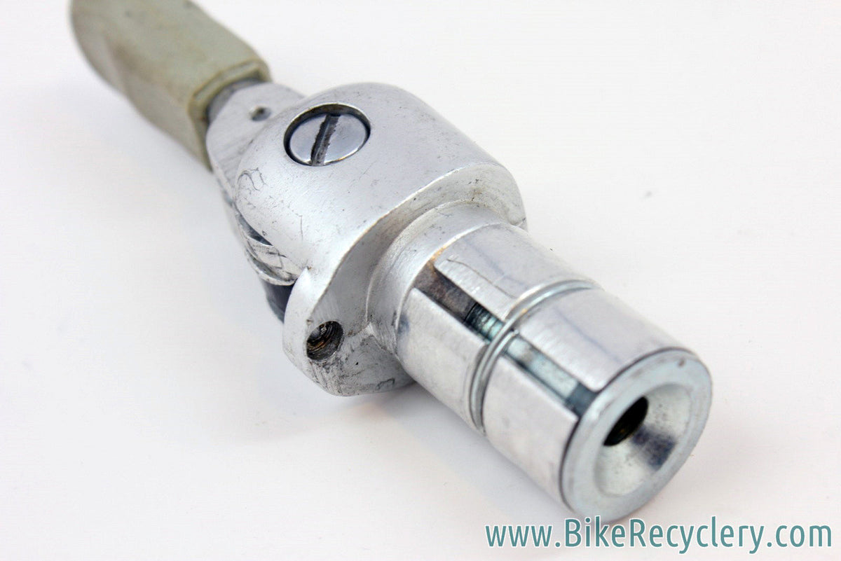 Schwinn Approved Barcon Bar End Shifter: Retro-Friction, White