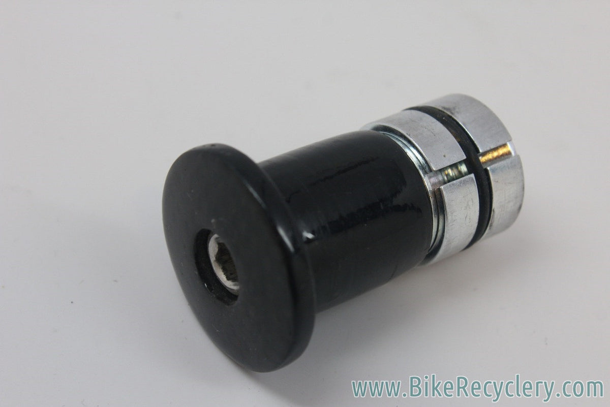 1" Fork Compression Plug & Carbon Top Cap: For Carbon Steer Tubes