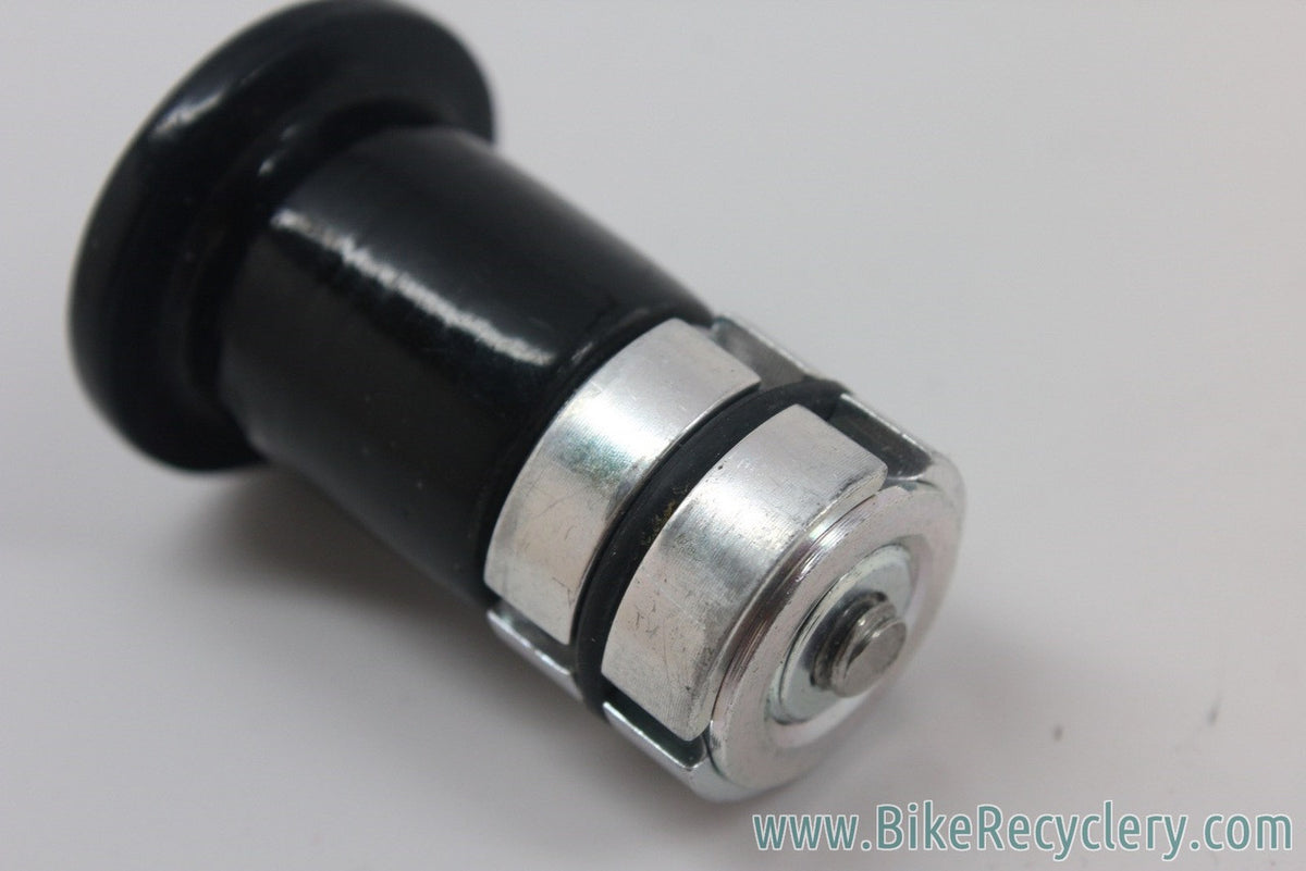 1" Fork Compression Plug & Carbon Top Cap: For Carbon Steer Tubes