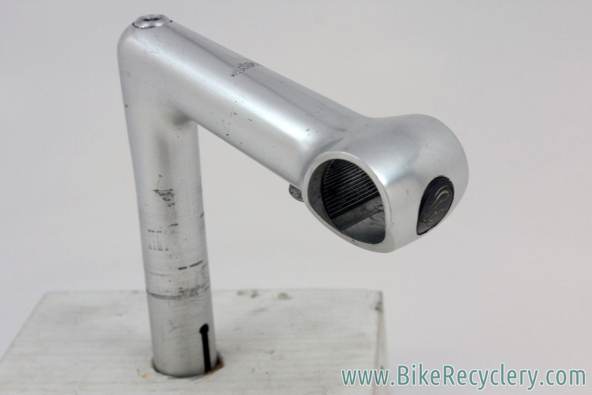 Cinelli 1R Quill Stem w/ Hidden Bolt: Silver, 100mm x 26.4