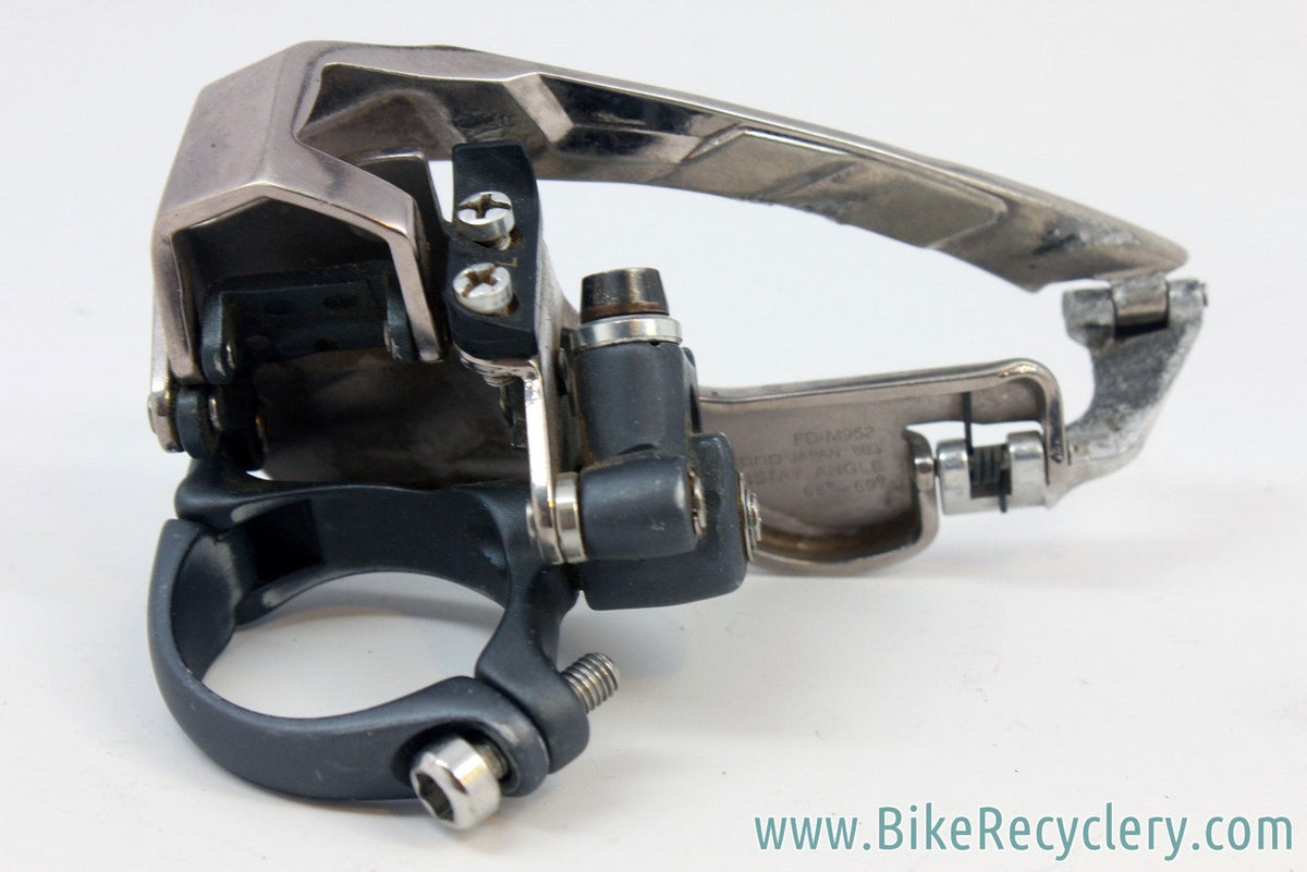 Vintage Shimano XTR FD-M952 Front Derailleur: 34.9, Top Swing, Bottom Pull EXC+