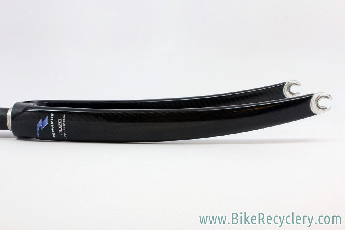 Reynolds Ouzo Pro Carbon Integrated Road Fork: Carbon Steerer - 1 1/8" - Near Mint+