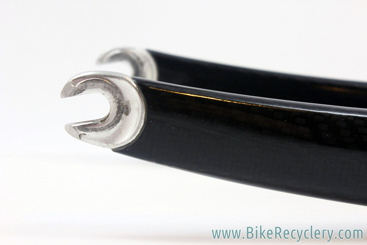 Reynolds Ouzo Pro Carbon Integrated Road Fork: Carbon Steerer - 1 1/8" - Near Mint+