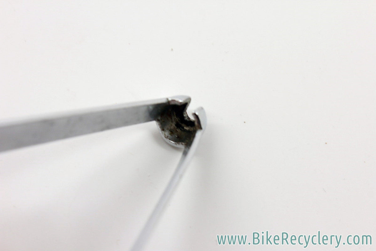 NOS DIA COMPE Rear Brake Cable Stop Hanger for Seatpost Binder: Chrome