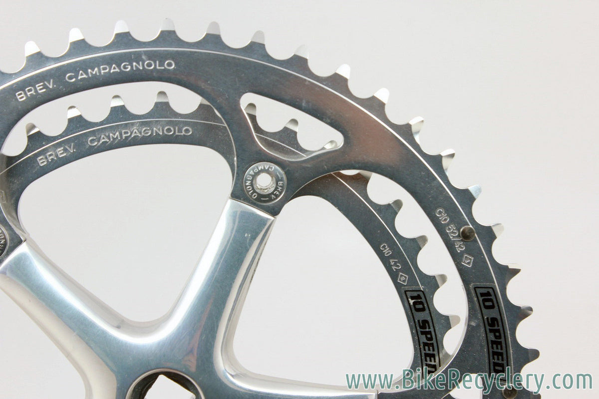NIB/NOS Campagnolo Record 10 Speed Crankset: 170mm, 52/42t