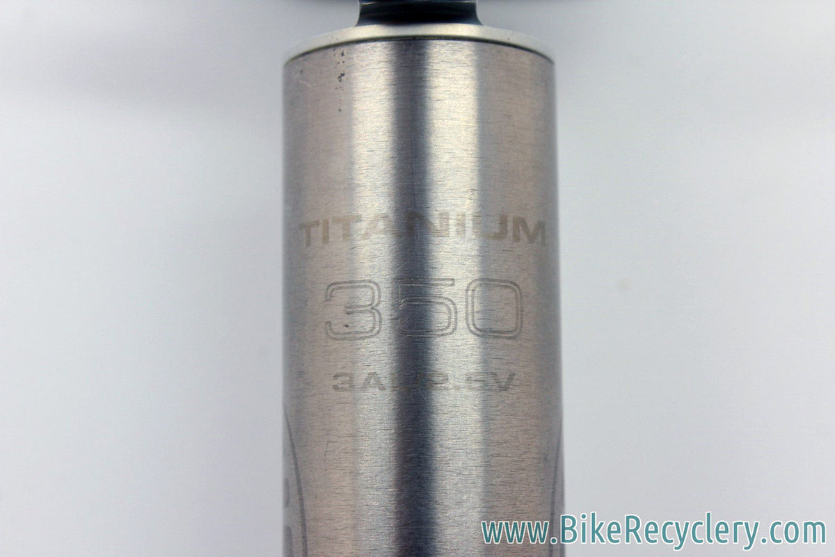 Vintage U.S.E. Alien Cyclops Titanium Seatpost: 27.2mm x 350mm, Near Mint