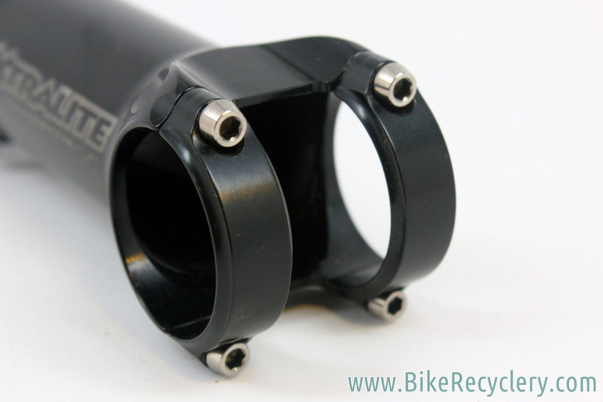 Ultralight Roadstem OC Threadless Stem: 89g! 110mm x 31.8mm, Black, 8 Degree NEW
