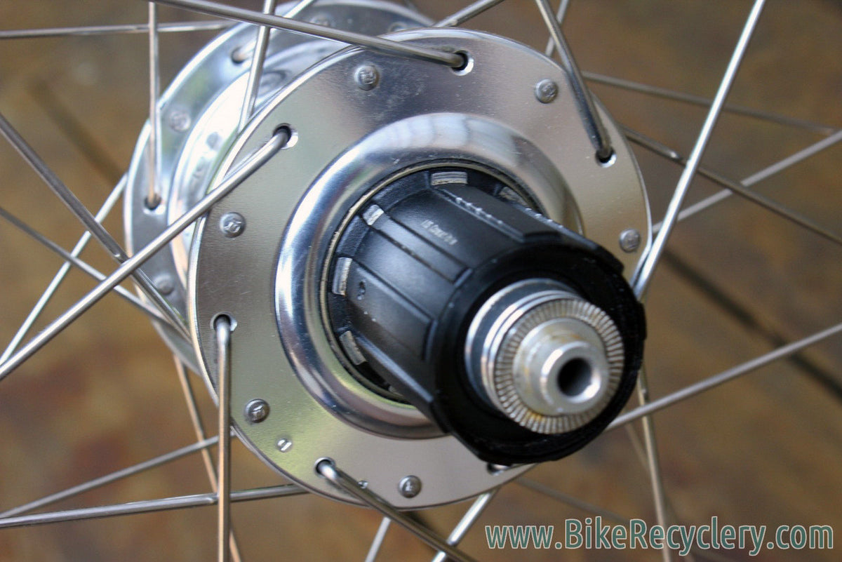 Powertap SL+ Carbon Wireless Rear Wheel: 11 Speed Shimano, Mavic Open Pro SUP, 28H