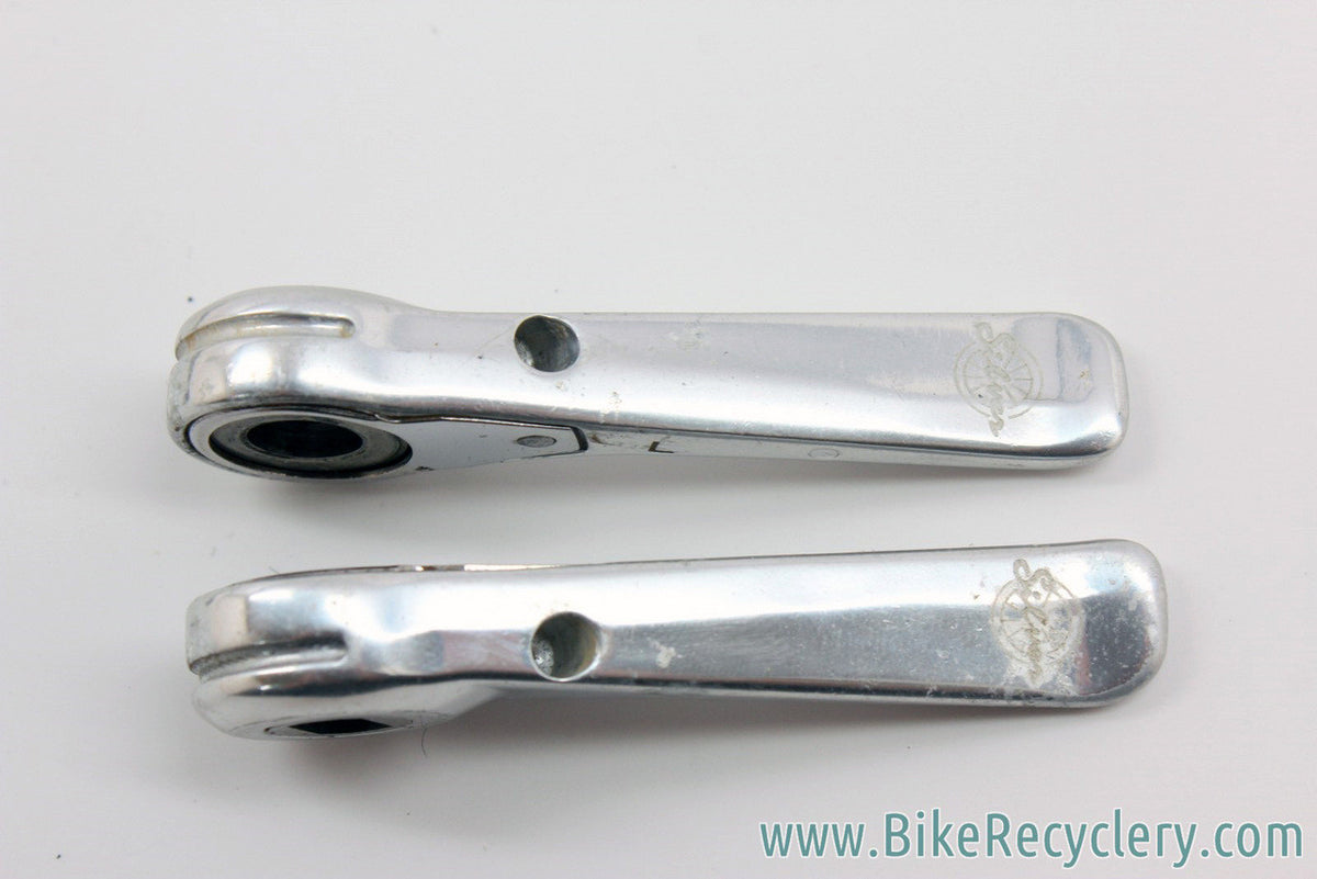 Rivendell Silver Downtube Shifters: Power Ratchet Retro Friction