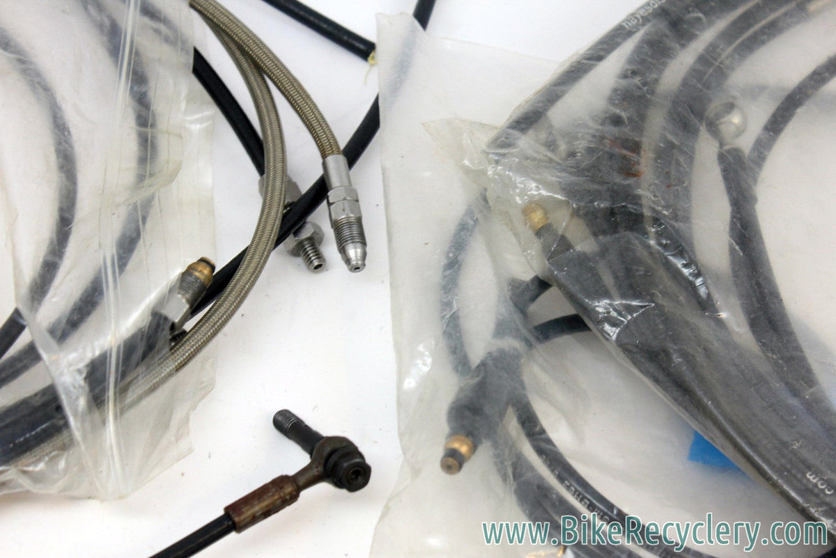 HUGE DH Hardware Lot: Disc Brake, Hub, Chain Guide, Springs, etc